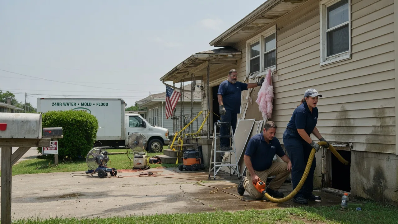 Water Damage Repair in Basile, LA near me